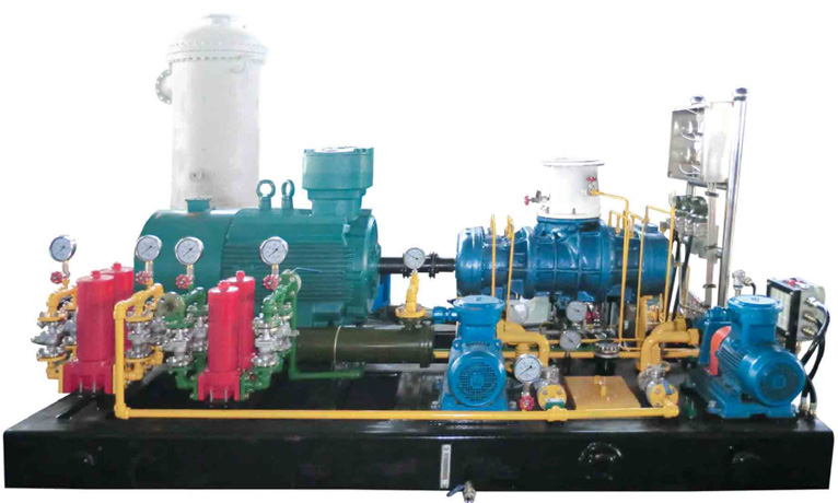 石油伴生氣螺桿壓縮機(jī)組客戶(hù)案例